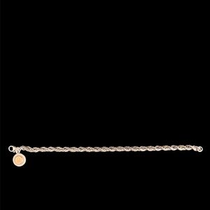 Tiffany & Co. Vintage Two-Tone Twist Rope Chain Bracelet